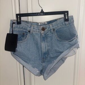 One Teaspoon denim shorts NWT size Small